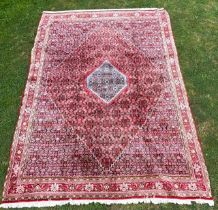 A large Bijar 20th cent rug