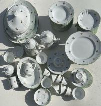 An extensive Ginori Italy porcelain service  Condition: good