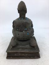 A Sino-Tibetan shrine. H:16cm