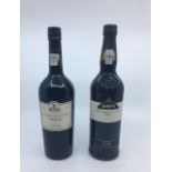 A bottle of 'Noval' port 2005 together with a bottle of 'Dow's' port 1999 (2)