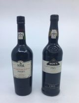 A bottle of 'Noval' port 2005 together with a bottle of 'Dow's' port 1999 (2)