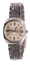 Omega: a Gentleman's vintage Seamaster Cosmic Automatic steel cased wristwatch, comprising a