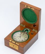 Marine interest:  A 19th century Parkinson & Frodsham chronometer deck watch, comprising a signed/