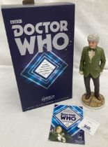 Doctor Who: A boxed Robert Harrop, handpainted figure Third Doctor, 'The Time Warrior'. Limited