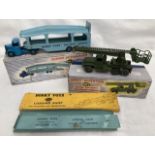 Dinky: A pair of boxed Dinky Supertoys to include: Pullmore Car Transporter with Detaching Loading