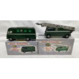 Dinky: A pair of boxed Dinky Supertoys to include: B.B.C. T.V. Extending Mast Vehicle 969, in good