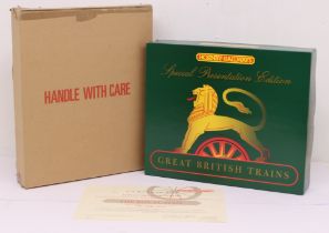 Hornby: A boxed Hornby, OO Gauge, The Royal Scot Train Pack, locomotive, complete with tender and