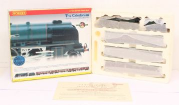 Hornby: A boxed Hornby, OO Gauge, The Caledonian Limited Edition Train Pack, containing: