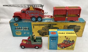 Corgi: A pair of boxed Corgi Toys Chipperfields Circus vehicles to comprise: Chipperfield's Circus