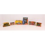 Dinky: A collection of six boxed Dinky Toys vehicles to comprise: Tank Destroyer 694, Alfetta GTV