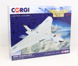 Corgi: A boxed Corgi: The Aviation Archive, Avro Vulcan B MK2 XL321, 617 Squadron, RAF Scampton,