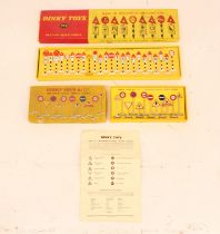 Dinky: A boxed Dinky Toys, British Road Signs Set, Reference No. 772. Original box, general wear