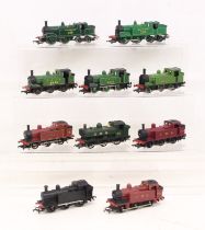 Hornby: A collection of ten unboxed Hornby / Triang OO Gauge locomotives to comprise: Southern