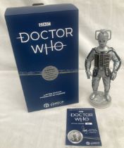 Doctor Who: A boxed Robert Harrop handpainted figure Cyberman, 'The Tomb of the Cybermen', Limited