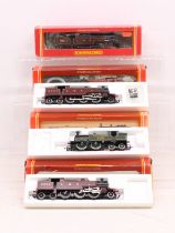 Hornby: A collection of four boxed Hornby, OO Gauge locomotives to comprise: LMS Class 4P 2-6-4 Tank