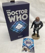 Doctor Who: A boxed Robert Harrop handpainted figure, Sontaran Linx, 'The Time Warrior'. Limited