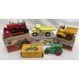 Dinky: A collection of four original Dinky Toys to comprise: Blaw Knox Bulldozer 561 in good