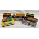 Dinky: A collection of five original boxed Dinky Toys to include: Bedford Articulated Lorry 521 in