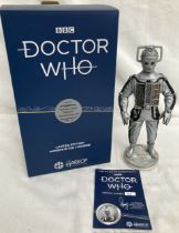 Doctor Who: A boxed Robert Harrop handpainted figure of 'Cyberman, The Tomb of the Cybermen',