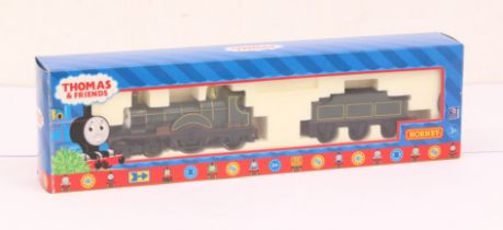 Hornby: A boxed Hornby, OO Gauge, Thomas & Friends, Emily, locomotive and tender, Reference R9231.