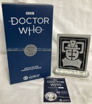 Doctor Who: A boxed Robert Harrop handpainted figure 'Tomb Door, The Tomb of the Cybermen',