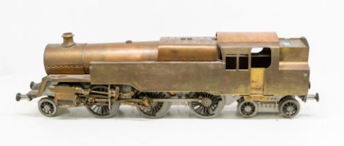 Locomotive: A 3 ½" Gauge model of a Jubilee Live Steam Locomotive, 2-6-4 Tank. Complete with sets of