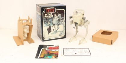 Star Wars: A Star Wars: Return of the Jedi, Palitoy, Scout Walker Vehicle, © 1982, boxed,