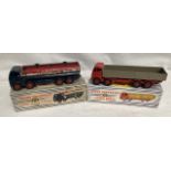 Dinky: A pair of boxed Dinky Toys: Foden 14-Ton "Regent" Tanker 942 with some playwear in fair
