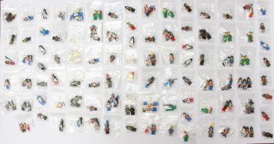 Lego: A collection of approximately 125 Lego Minifigures, from the Castle franchise. Contents