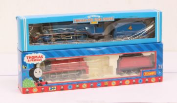 Hornby: A pair of boxed Hornby, OO Gauge, Thomas & Friends, locomotive and tender, to comprise: