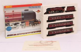 Hornby: A boxed Hornby Railways, OO Gauge, Mid-Day Scot Set, comprising: locomotive and tender,