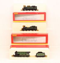 Hornby: A collection of three boxed Hornby, OO Gauge locomotives to comprise: LNER 4-6-0 Class B12/3