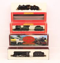 Hornby: A collection of three boxed Hornby, OO Gauge locomotives to comprise: LMS 2-8-0 Class 8F Top