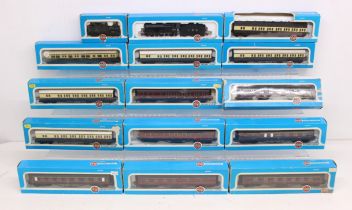 Airfix: A pair of boxed Airfix, OO Gauge locomotives to comprise: LMS 4454 and GWR 1466; together