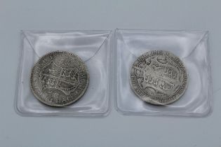 1929 George V Half-crown low mint, qty 809-051, quality VF/EF plus 1907 Edward VII Half-crown
