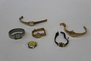 A collection of watches featuring Timex Snoopy 1970's watch head ( untested but appears to run and