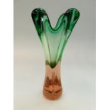 Chribska - A Bohemian Josef Hospodka art glass vase