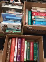 A collection of antique reference books mainly Miller's and Lyle price guides. 3 boxes