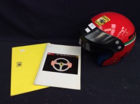 Pilota Ferrari crash helmet along with Pilota Ferrari programmes and manuals