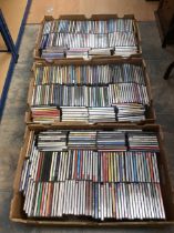 A collection of mainly jazz and easy listening cd's to include Louis Armstrong, Artie Shaw, George