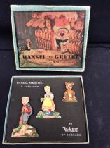 Wade - A boxed 1930's set of Hansel and Gretel No4, Gretel No5 and Gingy No6. All in good