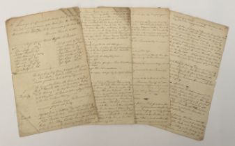 An interesting and scarce early 19th century Peninsula War era military Court Martial document,