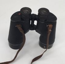 WW2 era 1944 dated Canadian issued military 7x50 binoculars, marked REL Research Enterprises Limited
