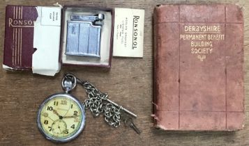 ***WITHDRAWN*** British WW2 military issued pocket watch by Jaeger Le Coulter (issued number T17859