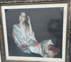 Chinese art interest a signed and numbered work by Chen Yifei