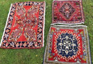 A collection of Persian small carpets