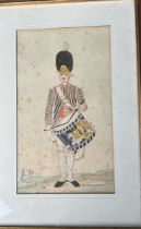 Folk art interest a 19th cent study of an officer