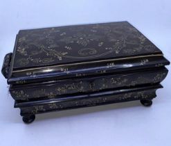 A Regency period Anglo Indian sewing box