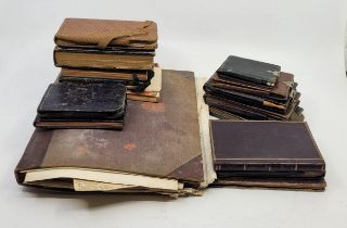 An important collection of note and sketch books belonging to the archaeologist and author Hodder