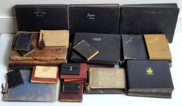 A large collection of photograph albums and others relating to Westropp family, mostly of family